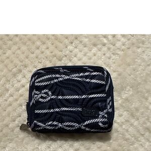 Lug Navy and White nautical wallet